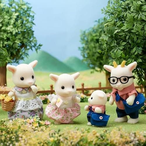 Calico Critters Goat Family - Set of 4 Collectible Doll Figures thumbnail 2