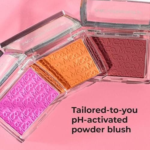 MCoBeauty - Glow Up pH Powder Blush - Silky Finish With Soft Matte Texture Blusher Powder - Vivi Pink Shade - Face Make-up With Blendable Formula For Everyday Use thumbnail 5