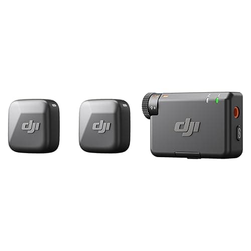 DJI Mic Mini (2 TX + 1 RX), Detail-Rich Audio, Wireless Lavalier Microphone for Camera/Android, 2-Person Vlog, Team Production - Image 1