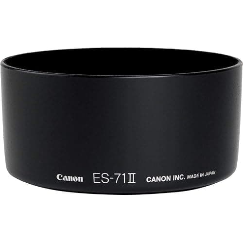Canon ES-71 II Lens Hood for Canon 50mm F1.4 Lens - Image 1
