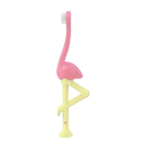Dr. Brown's Baby and Toddler Toothbrush, Flamingo 1-Pack, 1-4 Years thumbnail 11