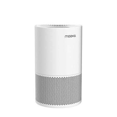 Air Purifiers for Home Large Rooms up to 1200ft², MOOKA H13 True HEPA Air Purifier for Bedroom Pets with Fragrance Sponge, Timer, Air Filter Cleaner for Smoke, Odor, Dander, Pollen (White) thumbnail 5
