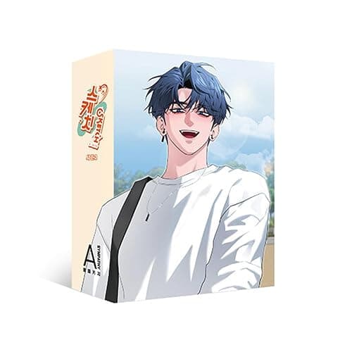 Korean Webtoon [Sketch Season 2 : Sympathy] Full Package A (Vol. 1 + Vol. 2 + 2 Clear Bookmarks + 1 Magnet Emoji Set + 2 Cut Photo + 10 Photocards) - Image 1