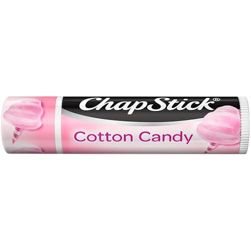 ChapStick Lip Balm, Cotton Candy – Fun & Yummy Moisturizing Lip Care for Dry, Cracked Lips, 0.15 Oz Ea - Image 1