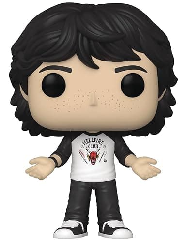 POP [Stranger Things - Mike Wheeler [Season 4] Funko Vinyl Figure (Bundled with Compatible Box Protector Case), Multicolor, 3.75 inches thumbnail 6