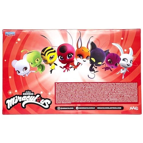 Bandai - Miraculous Tikki, Plagg, Trixx, Wayzz, Pollen, Nooroo, Fluff and Duusu 8 Kwamis Pack - Mini Figure Collection-P50532, P50532, Multi-Colour thumbnail 2
