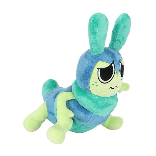 Cute Bookworm Squirm Plush for Game Fans Collection, 11 inches - Image 1