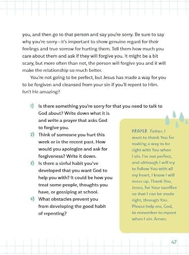 Preteen Devotional for Girls: 52 Weeks of Encouraging Devotions and Scripture for Tweens thumbnail 8
