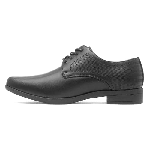 Beckett Boys Black Lace Up Shoe thumbnail 4