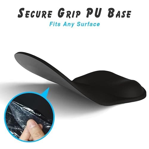 DEMON CHEST ErgoComfort Gel Wrist Rest Mouse Pad-Ergonomic Office Mousepad with Wrist Support-Non-Slip, Design Desk Accessories Mat for Home&Game Decor (02Pink Serenity) thumbnail 5