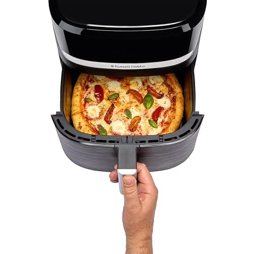 Russell Hobbs Air Fryer XXL 8,3L Rapid Air (Compact, Silencieux, Pizza Ø 26cm) Friteuse sans huile (9-en-1, Cuit, gril, rôtit et plus, économe, tactile,arrêt auto, compatible lave-vaisselle) 27632-56 thumbnail 7