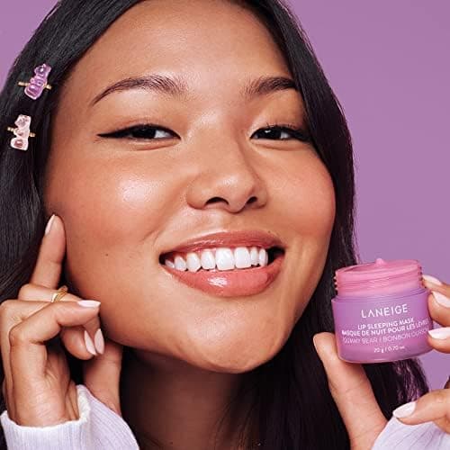 LANEIGE Lip Sleeping Mask Gummy Bear: Nourishing Overnight Lip Treatment with Vitamin C, Shea & Murumuru Butter for Hydrating Dry, Flaky Lips thumbnail 4