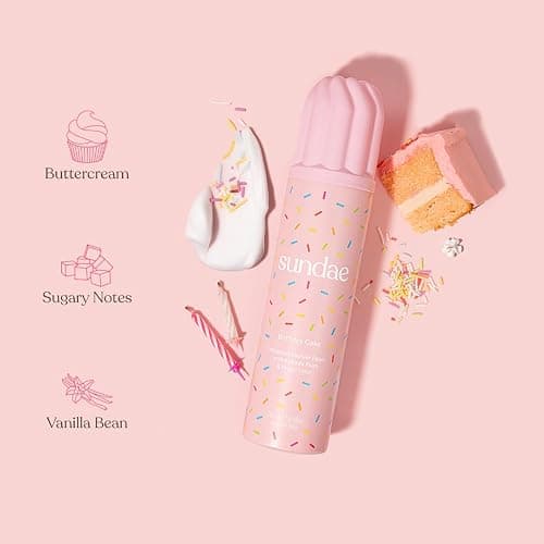 sundae Whipped Shower Foam Birthday Cake Foaming Body Wash 8.9 fl oz. thumbnail 3
