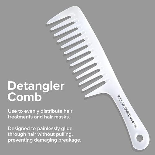 Paul Mitchell Detangler Comb, Wide Tooth Comb Detangles Wet or Dry Hair thumbnail 2