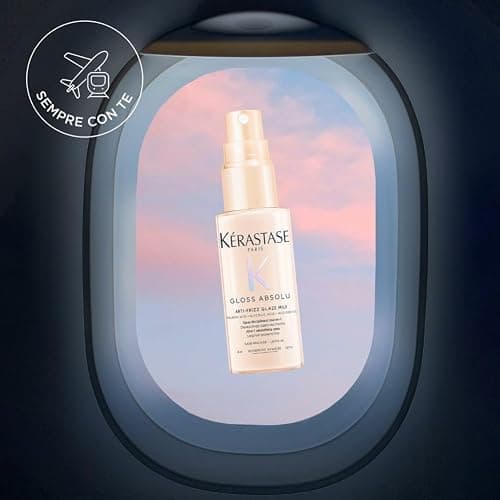 Kérastase, Gloss Absolu, Spray Multi-Beneficio per Capelli Crespi, Con Acido Glicolico, Acido Ialuronico e Olio di Rosa Canina, Anti-Frizz Glaze Milk, Formato Mini, 45 ml thumbnail 6