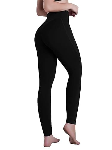 Sunzel Sustainable High Waisted Butt Lifting Leggings with Pockets for Women, No Front Seam Tummy Control Workout Yoga Pants thumbnail 5