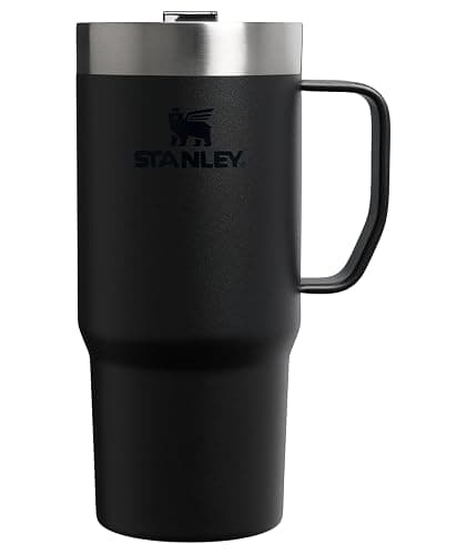 STANLEY The Everyday Suburban Mug | 16 oz | Drink Through Lid | Cup for Coffee, Tea and Drinks | Insulated Stainless Steel Coffee Mug | BPA-Free | Black 2.0 - Image 1