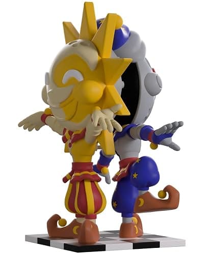 Youtooz Five Nights at Freddy's Sun and Moon 8" Vinyl Figure – FNAF Sun and Moon Daycare Attendant Action Figure– Security Breach Collectible thumbnail 4