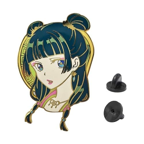 MaoMao Figure Badge, Anime Figure Brooch Metal Pin Apothecary Diaries Cosplay Accessories thumbnail 2