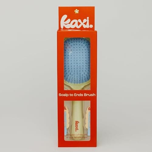 Kaxi Metal Bristle Scalp to Ends Hair Brush, Includes FREE set of GRWM Clips thumbnail 9