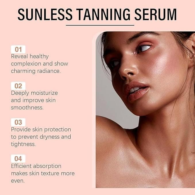 Sunless Tanning Drops,2025 Upgrade Dolce Tan Love Drop,Enhancing Your Natural Skin Tone,Tanning Drops U Drink Sun-Kissed Glow,Medium Skin Tone,Sun-Kissed Bronzing,Drop Form thumbnail 4