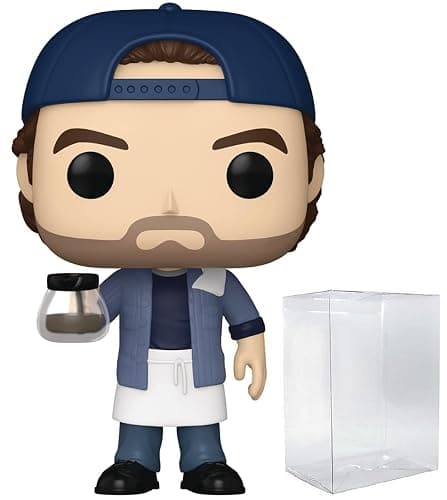 POP TV: Gilmore 25th Anniversary - Luke Danes Funko Vinyl Figure (Bundled with Compatible Box Protector Case), Multicolored, 3.75 inches thumbnail 2