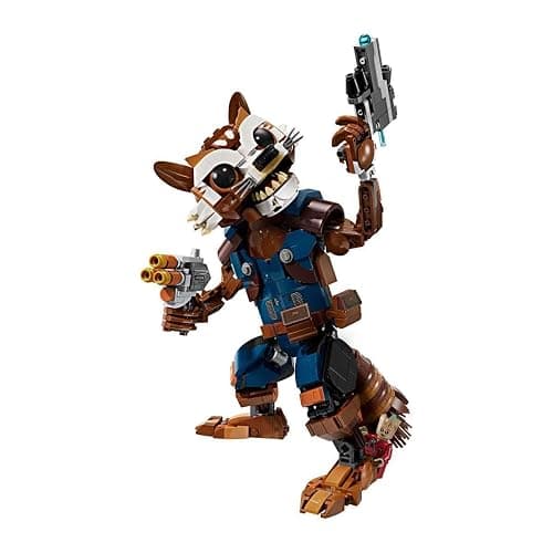 Lego Marvel Rocket & Baby Groot, Buildable Superhero Toy for Kids from Marvel Studios' Guardians of The Galaxy, Figure for Role Play, Gift for Boys and Girls from 10 Years, 76282 thumbnail 3