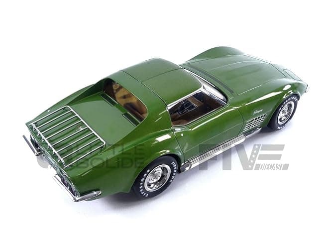 KK-Scale Chevrolet Corvette C3 Stingray 1972 1/18 Scale Die-cast Metal Model Car Adult Collectors, Hobbyists thumbnail 6