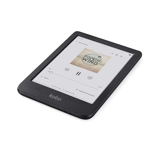 Kobo Clara Colour | Liseuse eBook Couleur | Écran Couleur E Ink Kaleido™ 3 sans Reflets de 6" | Option Mode Sombre | Étanche | Livres Audio | 16 Go de Stockage | Noir thumbnail 4