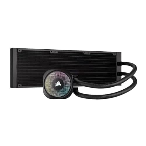 CORSAIR Nautilus 360 RS ARGB Liquid CPU Cooler – 360mm AIO – Low-Noise – Direct Motherboard Connection – Daisy-Chain – Intel LGA 1851/1700, AMD AM5/AM4 – 3X RS120 ARGB Fans Included – Black thumbnail 4