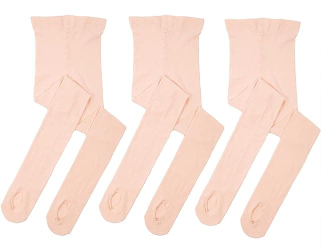 MdnMd Girls' Women's Ballet Tights Ultra Soft Convertible Dance Leggings Transition Tights for Toddler Kids Adult thumbnail 2