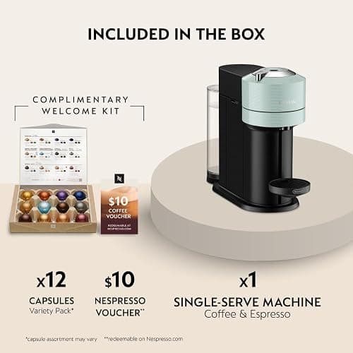 Nespresso Vertuo Next Coffee and Espresso Maker by De'Longhi thumbnail 3