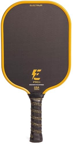 Electrum Pickleball Paddle USAPA Approved | Carbon Fiber Surface | Polypropylene Honeycomb Core | Best Paddle for Spin and Power | Lightweight - Image 1
