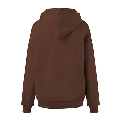XINGJIAARTS Mockneck Sweatshirt Women Long Sleeve Fleece Top Pullover Hoodies For Women Sweater Shirts With Side Pockets New thumbnail 4
