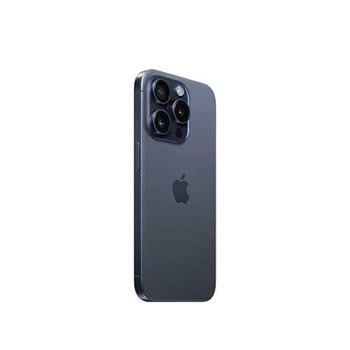 Apple iPhone 15 Pro (128 GB) - Blue Titanium (Renewed) thumbnail 2