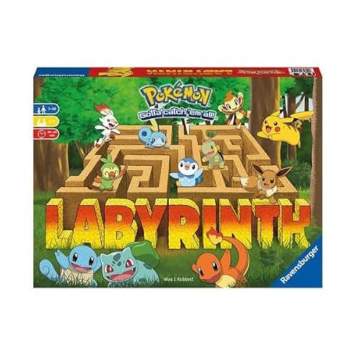 Ravensburger Labyrinth Pokemon Board Game - A Strategic Maze Adventure for Family Nights & Pokemon Parties - Includes Pikachu, Bulbasaur, and More - Great Birthday Gift for Kids Ages 7 and Up thumbnail 5