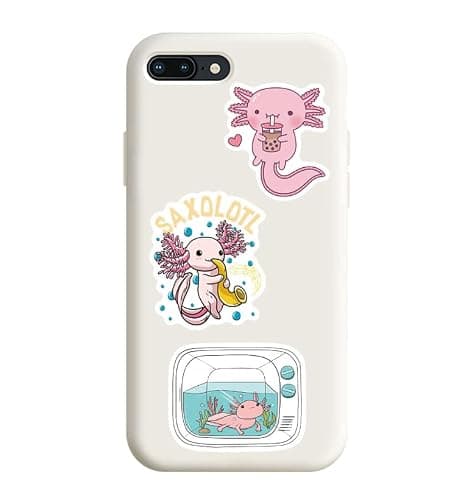 Axolotl Stickers |50PCS| Cute Reptiles Stickers, Waterproof Stickers Pack Decals for Laptop Water Bottles Bike Skateboard Luggage Scrapbook Computer, DIY Decoration as Gifts for Teens Adult thumbnail 5