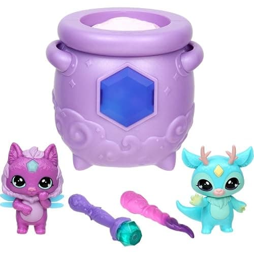 Magic Mixies Mixlings Tap & Reveal Cauldron 2 Pack, Magic Wand Reveals Magic Power and Surprise Reveal on Cauldron, for Kids Aged 5 and Up (Styles May Vary), Multicolor thumbnail 3