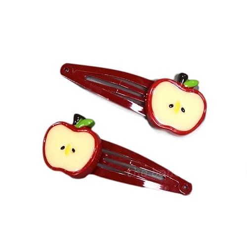 Apple hair clips thumbnail 2