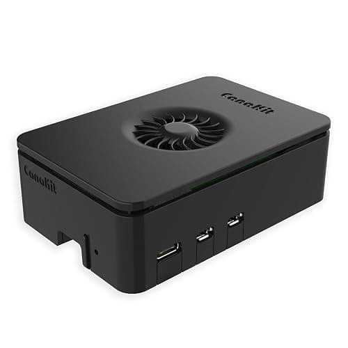 CanaKit Raspberry Pi 5 Starter Kit PRO - Turbine Black (128GB Edition) (8GB RAM) thumbnail 2