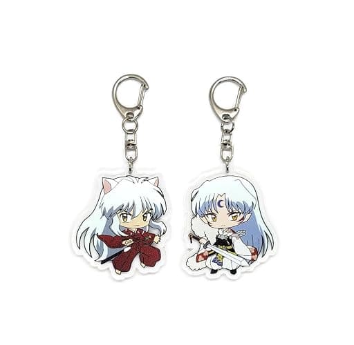 EBTY DREAMS Inc. - Set of 2 Inuyasha Acrylic Keychain Sesshōmaru v3 - Image 1