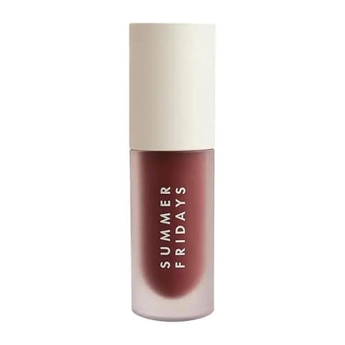 Summer Fridays Dream Lip Oil - Tinted Lip Oil with Moisturizing Sheer Coverage, High-Shine and Deep Hydration - Non-Sticky Formula for Long-Lasting Softness - Rosewood Nights (0.15 Oz) - Image 1