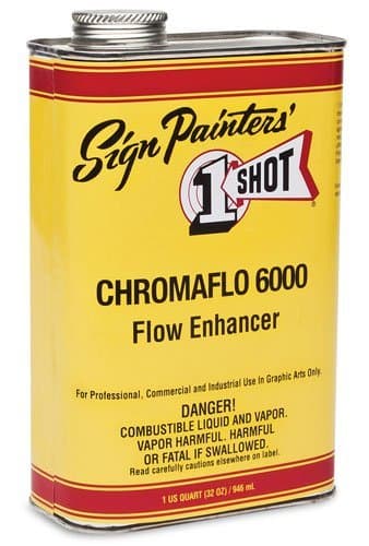 1-Shot Pinstriping Paint Standard Flow Enhancer Quart - Image 1