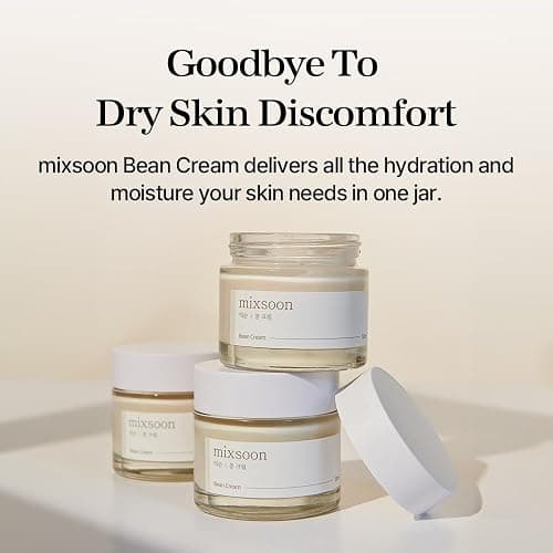 mixsoon Bean Cream - Intensive Moisture Face Cream For Smooth, Nourished Skin, Pore & Sebum Care - Korean Skincare For Glass Skin - Non-stick (1.69 fl.oz / 50ml) thumbnail 2
