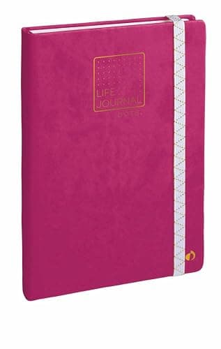 Quo Vadis - Carnet Bullet journal - Multilingue - Life Journal - Violet - Pages Points (dots) - 15x21 cm - Papier Clairefontaine blanc - Fabrication française - Image 1