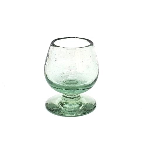 MexHandcraft Clear 2.5 oz Tequila Sippers (set of 6), Recycled Glass, Lead-free, Toxin-Free (2.5 oz Sipper) - Image 1