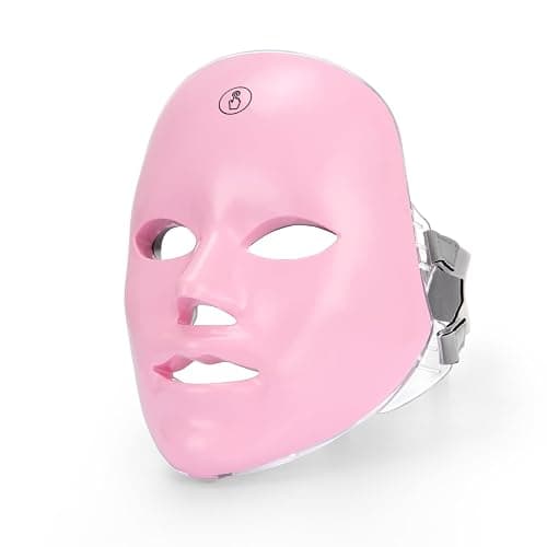 Red Light Mask for Face, 7 Color Red Light Facial Masks, At-Home Facial Care Device, Portable, Cordless, and Rechargeable thumbnail 6