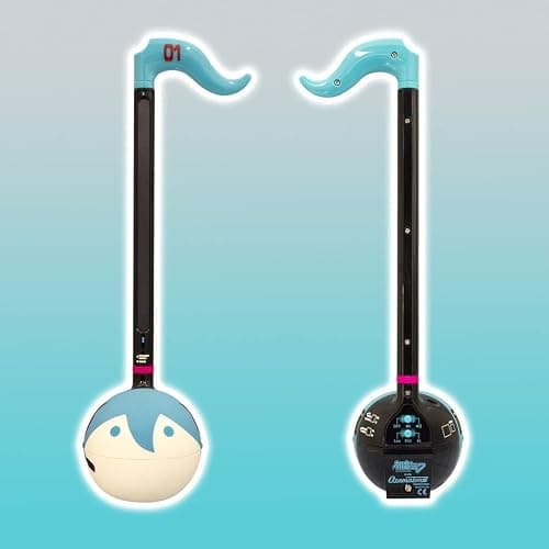 Otamatone Classic Hatsune Miku Vocaloid [Officially Licensed] Japanese Character Electronic Musical Instrument Portable Synthesizer from Japan Maywa Denki for Children Kids and Adults Gift thumbnail 7