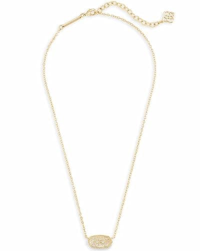 Kendra Scott Elisa Pendant Necklace for Women, Fashion Jewelry, 14k Gold-Plated thumbnail 2
