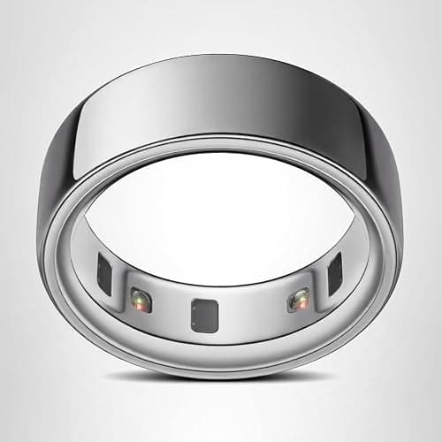 Oura Ring 4 - Silver - Size 6 - Sleep, Activity, Women’s Health, AI Advisor, Up to 8 Days of Battery Life, Size Before You Buy, Android & iOS Compatible thumbnail 11
